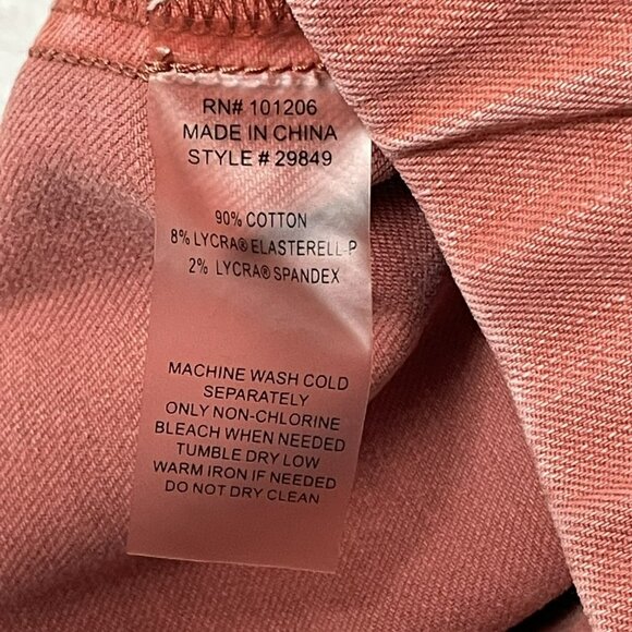 Soft Surroundings Skinny Jeans Pants Jeggings Women Size S Elastic Pull On Fall - Picture 8 of 9